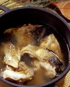 Волжская уха из сазана