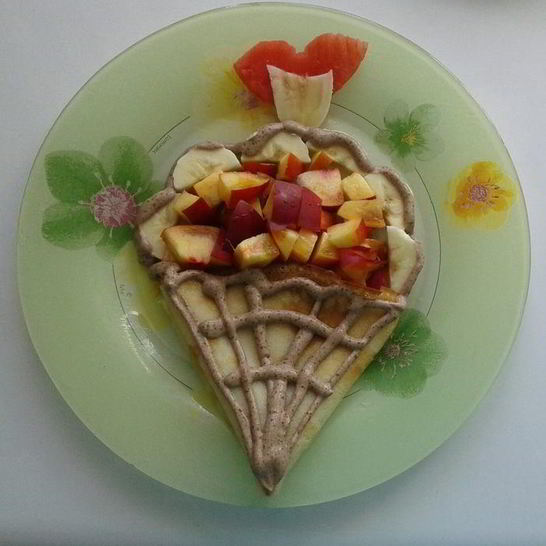 Рецепт банановых блинчиков