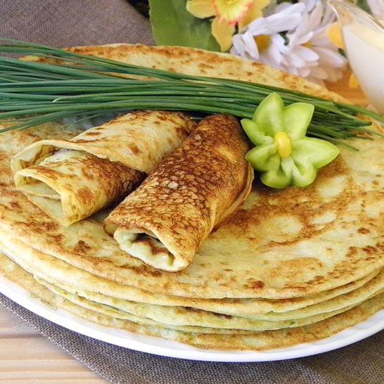 Рецепт блинчиков из кабачков