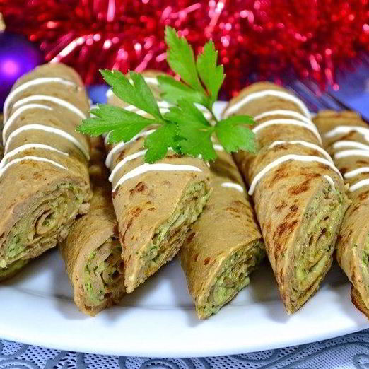 Блинчики из печени говяжьей