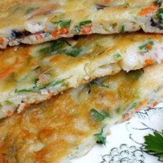 Блинчики с морепродуктами