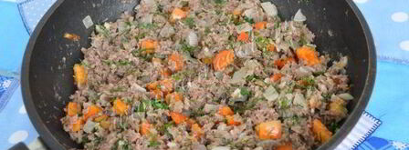 блинчики с мясом и сладким перцем. Шаг 8