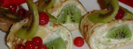 блинчики сладкая зелень. Шаг 7