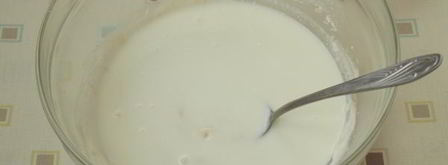 блины без яиц на кефире. Шаг 6