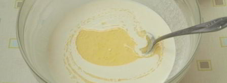 блины без яиц на кефире. Шаг 7