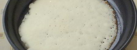 блины без яиц на кефире. Шаг 8