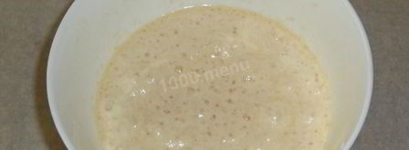 блины из пшенной каши. Шаг 3