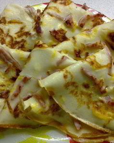 Блины Масленица с припеком