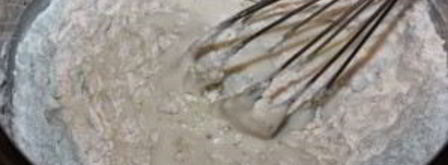 блины на кефире без яиц. Шаг 3