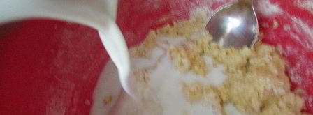 блины на кокосовом молоке. Шаг 7