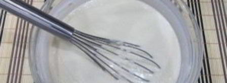 блины на пиве тонкие. Шаг 4