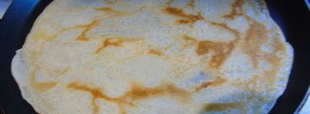 блины на сливках без яиц. Шаг 5