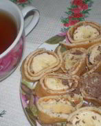 Блины с бананом