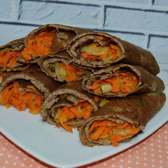 Рецепт блинов с куриной печенью