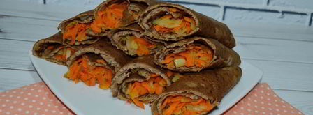 блины с куриной печенью. Шаг 9