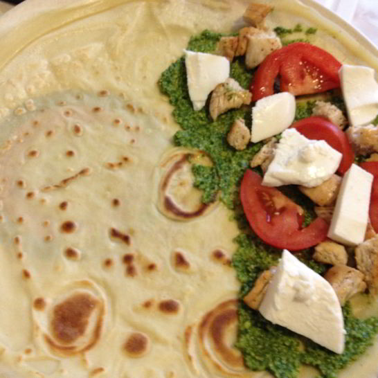 Рецепт блинов с начинкой