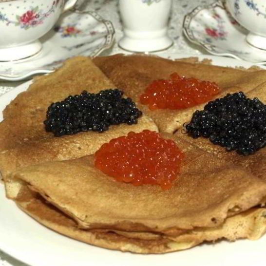 Рецепт блинов царских