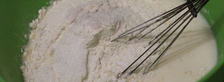 голландские блинчики с сыром и зеленью. Шаг 5