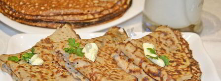 гречневые блины классические. Шаг 9