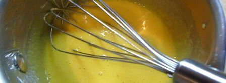 лимонные блины с кокосово-лимонным кремом. Шаг 6