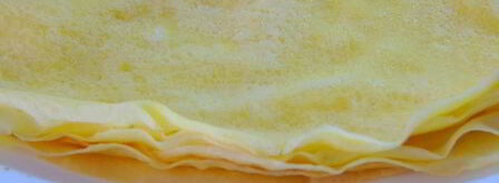 лимонные блины с кокосово-лимонным кремом. Шаг 11