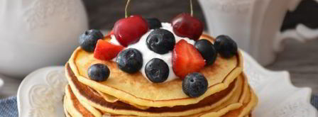 панкейки на ряженке. Шаг 9