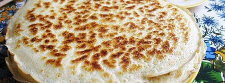 толстые блины на кефире. Шаг 5