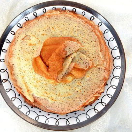 Рецепт тонких блинов на кукурузном крахмале