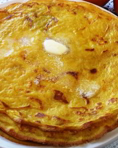 Тыквенно-мандариновые блинчики