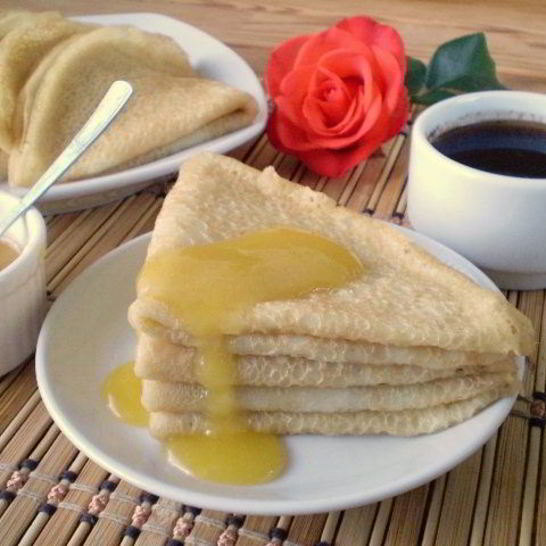 Рецепт вегетарианских блинов без яиц