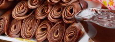 вкусные шоколадные блины. Шаг 7