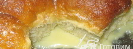 булочки buchteln со сливками. Шаг 9