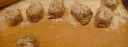 булочки елочки. Шаг 3