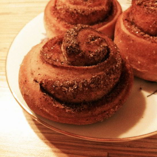 Рецепт булочек с корицей