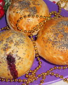 Булочки с маком