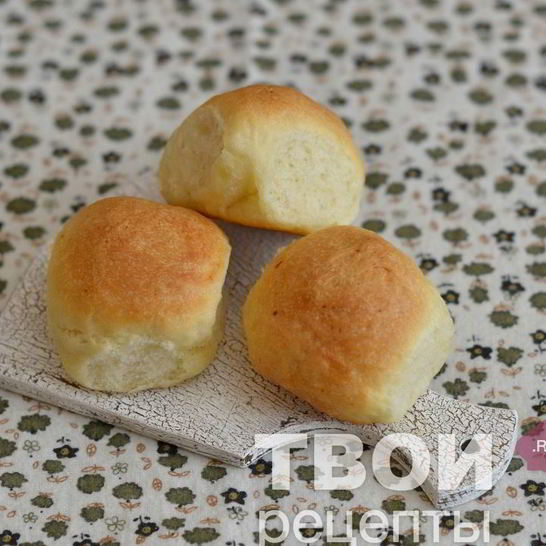 Рецепт домашних булочек