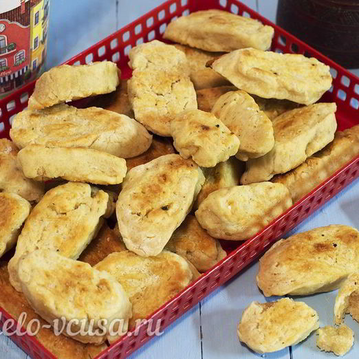Пампушки без дрожжей с чесноком