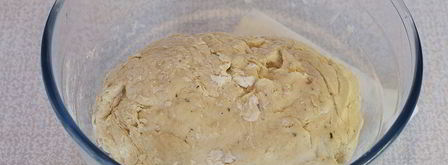 пампушки без дрожжей с чесноком. Шаг 6