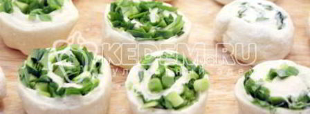 пампушки с черемшой. Шаг 10