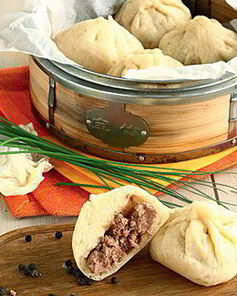 Паровые булочки со свининой