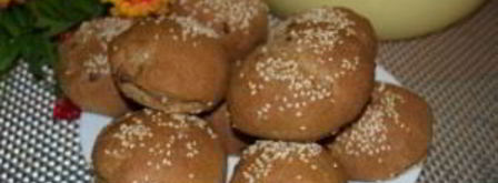 ржаные булочки с луком в хлебопечке. Шаг 6