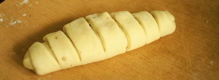 сдобные булочки с грецкими орешками. Шаг 5