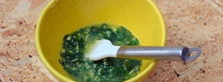 сырные булочки с чесноком и базиликом. Шаг 6