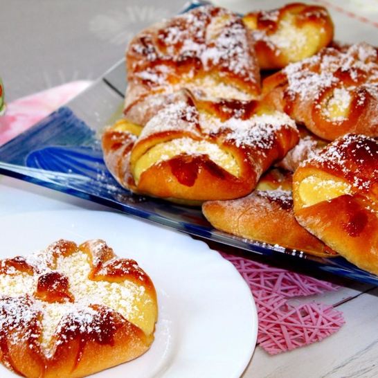 Рецепт ватрушек австрийских topfengolatschen