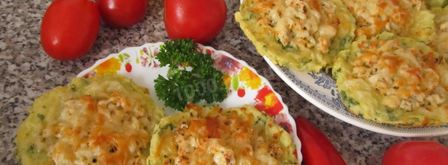 ватрушки картофельные с курицей. Шаг 12