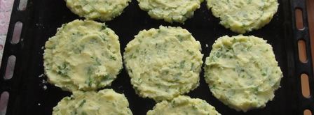 ватрушки картофельные с курицей. Шаг 7