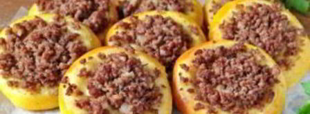 ватрушки с мясом. Шаг 12