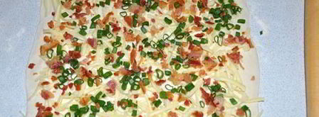 закусочные булочки с беконом и сыром. Шаг 4