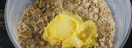 банановый чизкейк. Шаг 4