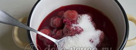 чизкейк без выпечки с маскарпоне. Шаг 12